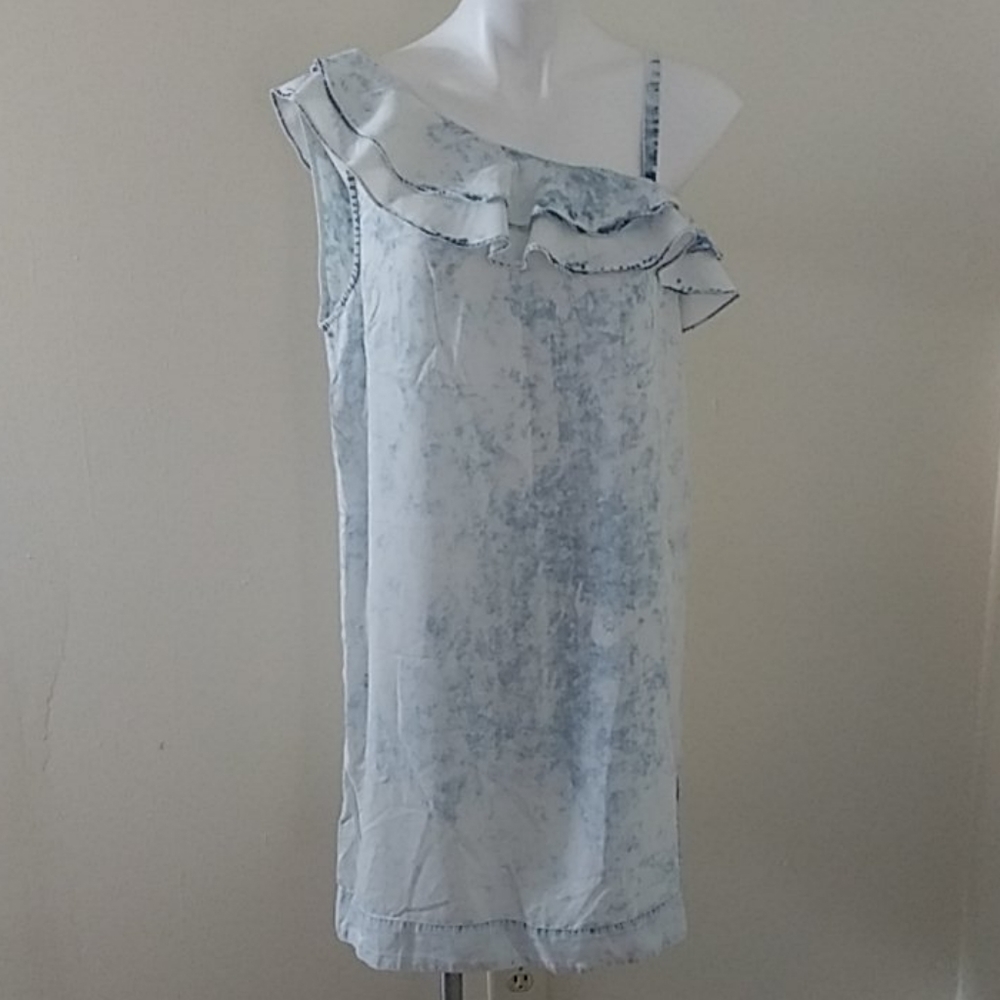 Anthropologie Holding Horses Dress Acid Wash